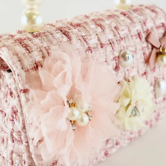 'Miss Vaughn' Pink Purse - Picture 3 of 4